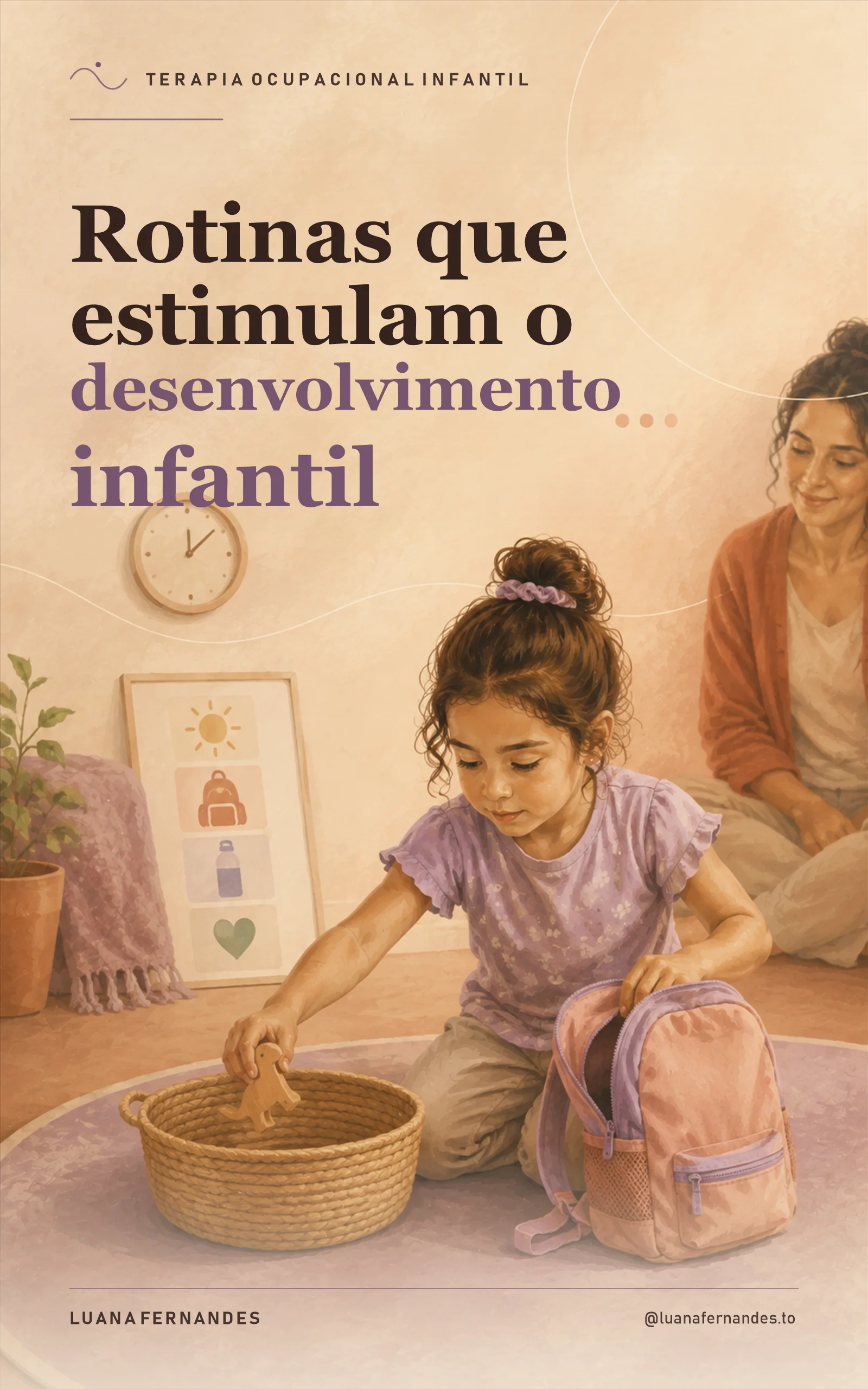 Capa do eBook Rotinas que estimulam o desenvolvimento infantil